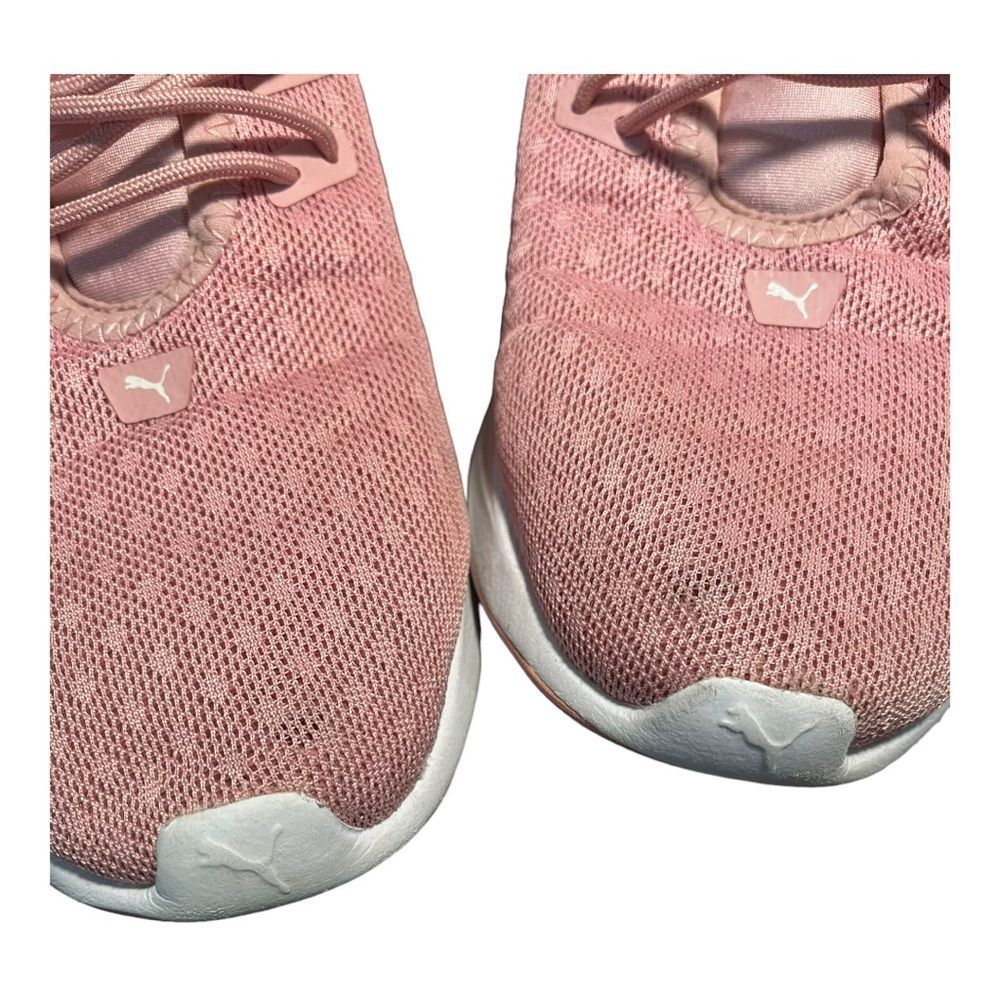 Puma pink sneakers size 7.5 GUC - Picture 4 of 8